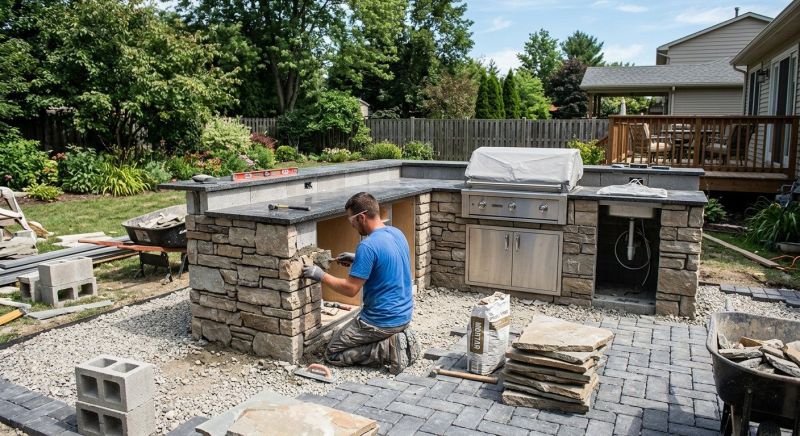 Outdoor Kitchen Remodeling in Houston, TX